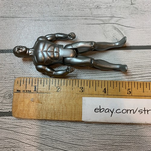 Marvel Super Heroes Silver Surfer Action Figure Vintage ToyBiz 1990 No Surfboard - Picture 9 of 11