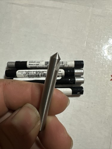 Quantità:4 Trapano svasatore Melin 1/4" x 90° 1 flauto M42 cobalto USA HSP1-1/4-90 - Foto 5 di 8