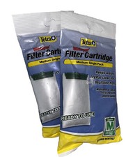 New Tetra Whisper Filter Cartridges Medium 2 Pack