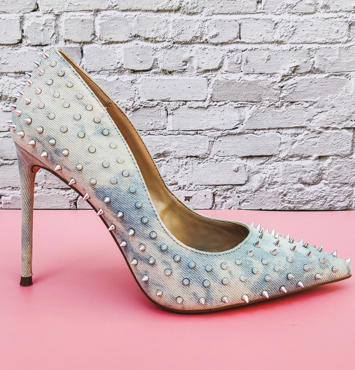 Escarpins Steve Madden Taille 9 – Talons Hauts En Cuir Multicolore