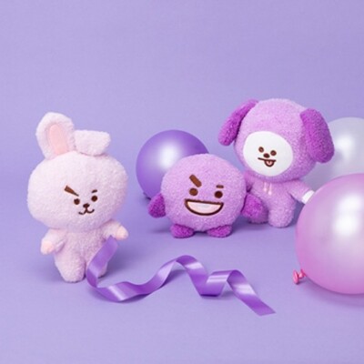 BT21 - BT21 PURPLE OF WISH EDITION　TATA BT21 TATA minini ACRYLIC MAGNETIC CLIP PURPLE OF WISH
