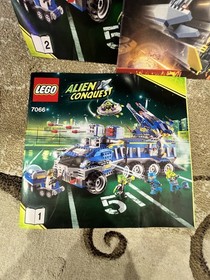 LEGO Star Wars 7256 & LEGO 7066 Alien Conquest  Manuals Lot