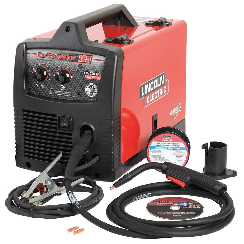 LINCOLN ELECTRIC K2696-1 LINCOLN Easy-Core 125 MIG Welder 5GWP8