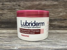 LUBRIDERM Advanced Therapy Moisturizing Cream Fragrance Free 16oz NEW DISCONTINU