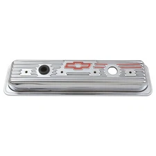PROFORM Valve Cover Short Chrome W/ Embossed Logo Pair 305/307/327/350 Gen II...