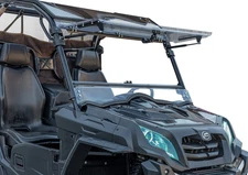 SUPERATV CFMOTO 2014-2022 UFORCE 800 FLIP WINDSHIELD, NEW IN BOX, FACTORY PCKGNG