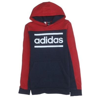 Pullover Hoodie Jungen UK Größe 15-16 Jahre Adidas Mehrfarbig