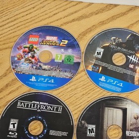 Lot of 9Loose Disc Only Video Games PS4, Xbox 360, Xbox One, PS3