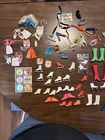 LOT #2 Vintage Barbie Doll Shoes Boots Bags Clothing Accessories Hangers