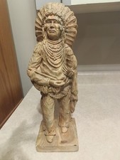 Antique/Vintage Swirl Marble Indian Chief