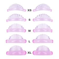 5 Pairs Silicone Eyelash Curling Pads Lash Lift Curler 3D Perm Eye Extension