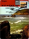 Dr Jim Stamps Maximum Card O Beautiful Coastline Scene Forever Fdc