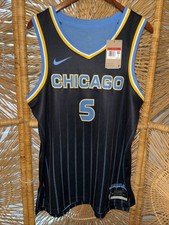 Chicago Sky Angel Reese #5 Nike Explorer Edition Jersey Womens Size Large NWT