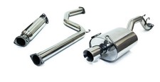 Yonaka 2006-2011 Honda Civic 4dr Si Sedan Stainless Steel Catback Exhaust System