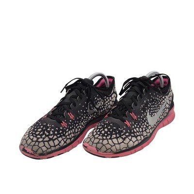 Nike Free Shoes Mens Size 10 Black Pink White 704695-012 Running  Sneakers