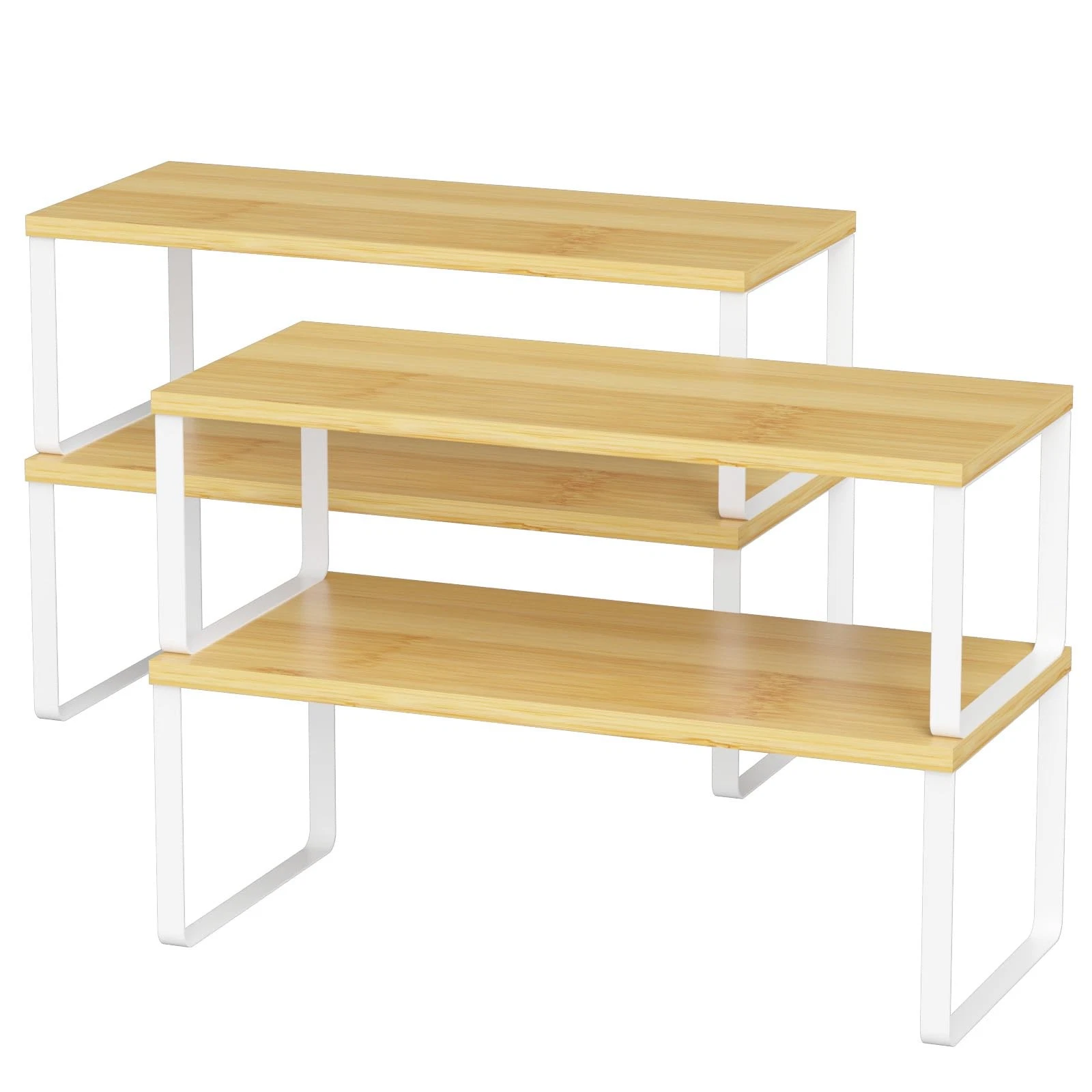 NEX Kitchen Cabinet and Counter Shelf Organizer, Stackable & Expandable, Set ...
Opens in a new wind