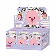 6pcs A Set Zanmang Loopy Moments Series Figure Blind Box Figure Authentic Toy!