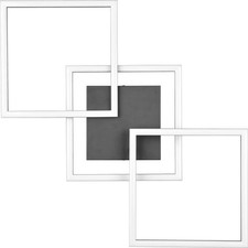 Trio Leuchten LED Deckenleuchte Trail 31W schwarz matt  Deckenleuchte