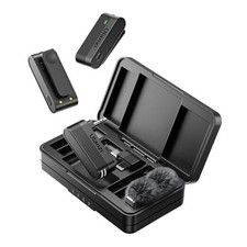 A100 Wireless Lavalier Microphone Lapel Mic for Camera and Phone w USB