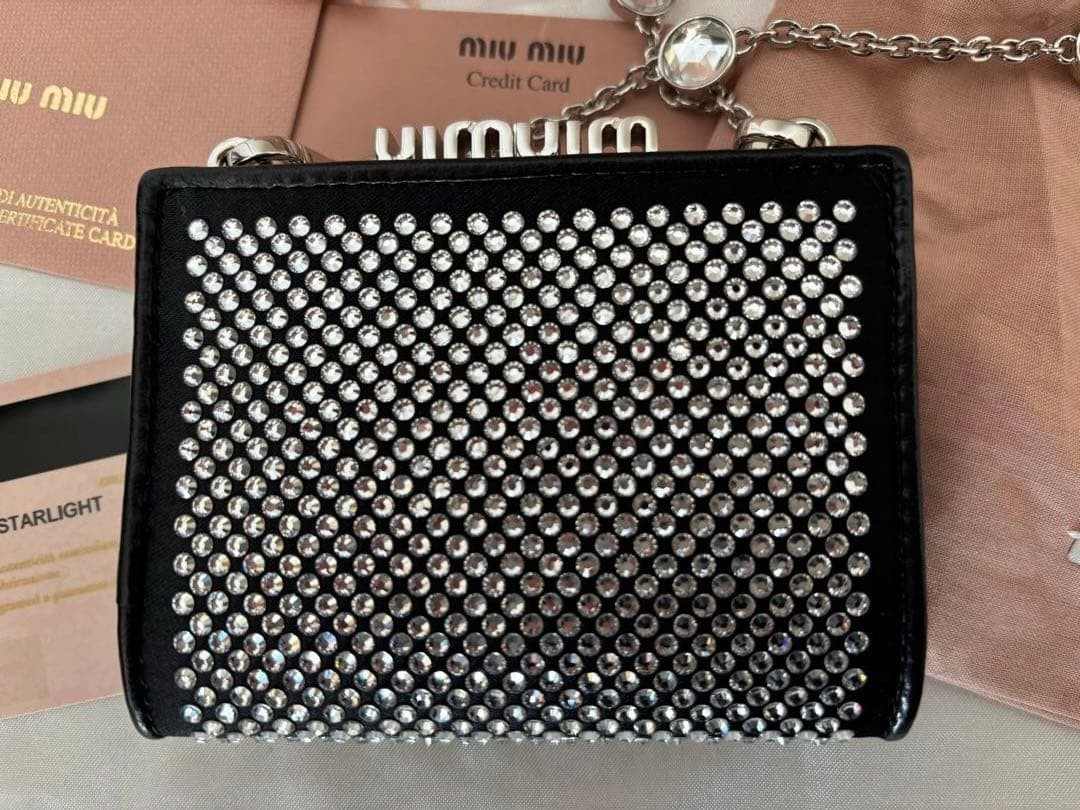Miu Miu ♡ Super rare chain wallet ♡ Bijou image 5