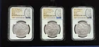 2021-CC/O/S $1 Modern Morgan Dollars NGC MS70 Privy Marks FDOI .(3) Coin Set