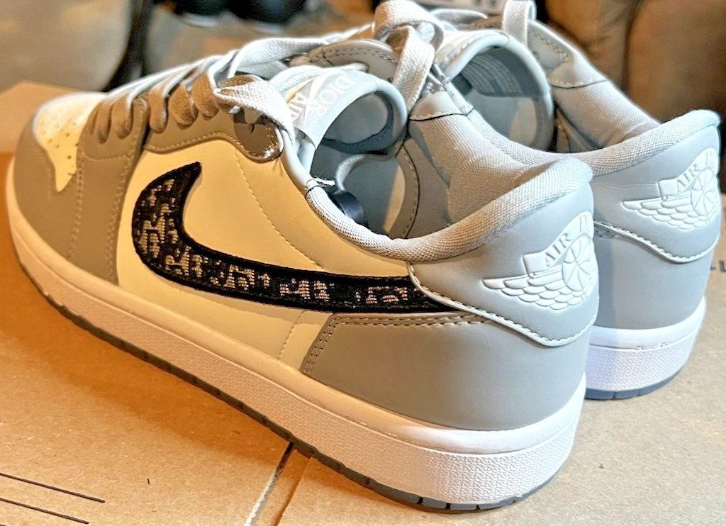 Las mejores ofertas en Dior x Air Jordan 1 Low Gray | eBay