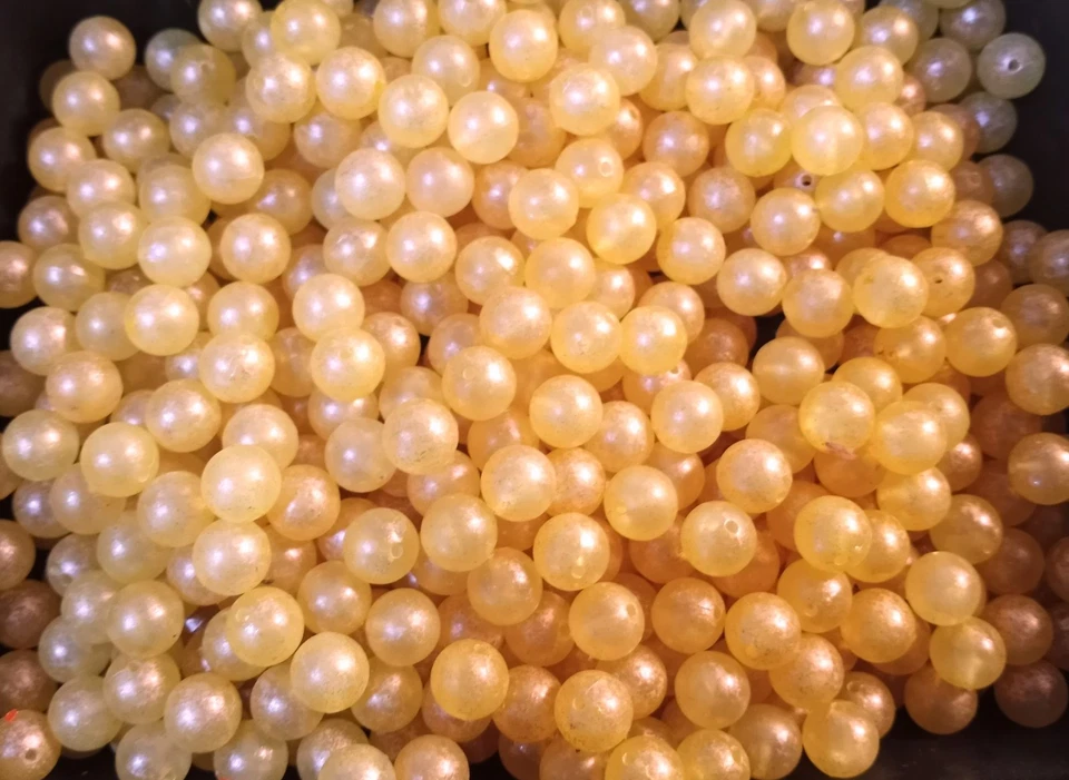 MAD RIVER CUSTOM FISHING TACKLE RED IRIDESCENT TANGERINE Trout & Steelhead Bead 6mm, 8mm, 10mm, 12mm