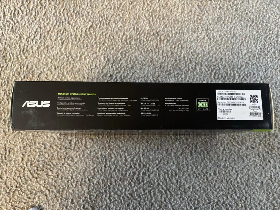 ASUS Dual GeForce RTX 5060 Ti OC Edition – 16GB GDDR7 Graphics Card never opened - Image 2 of 4
