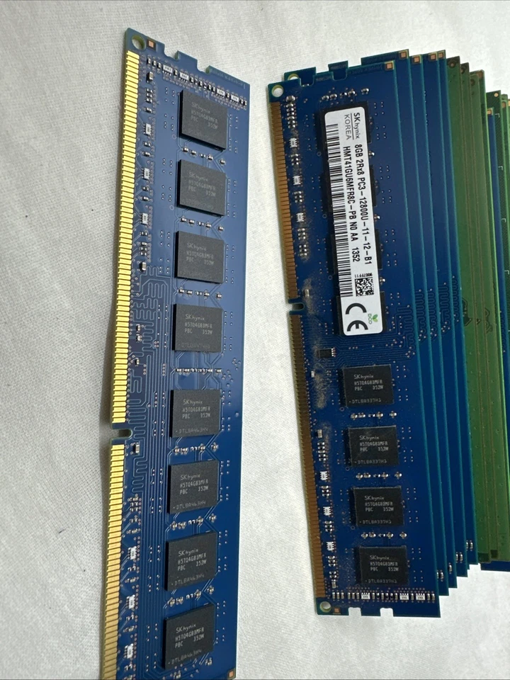 Mixed Brand Lot Of 19 Pcs :8 GB PC3L-12800 (DDR3-1600) 2Rx8 DDR3L Desktop Memory - Image 4 of 4