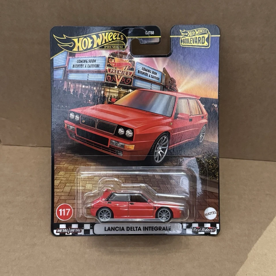 Hot Wheels Premium Boulevard Lancia Delta Integrale Scale Car Culture