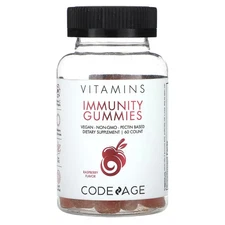 2 X Codeage, Immunity Gummies, Raspberry, 60 Gummies