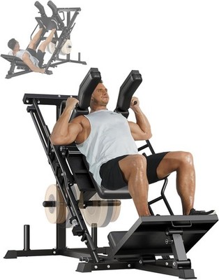 3 in 1 Leg Press Machines Professional Hack Squat Machine Workout ...