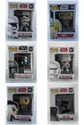Funko Pop! Lot of 6 Star Wars The Last Jedi First Order