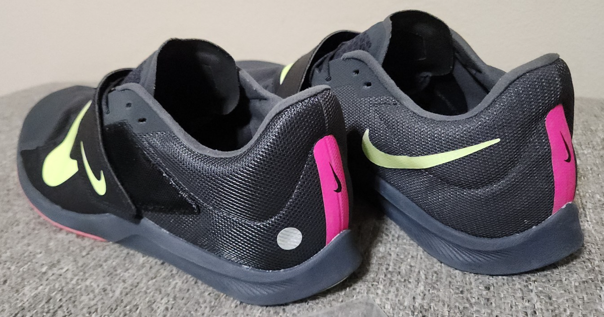 Nike Zoom Rival Jump Track & Field Spikes Black Volt Red  display picture 1
