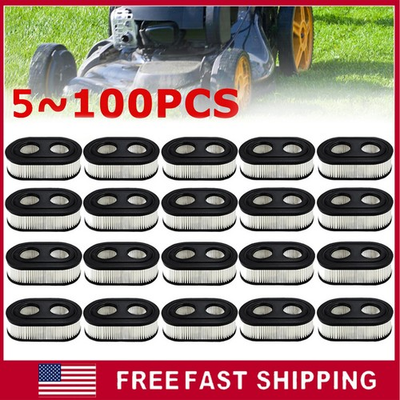 #ad #ad 5 100PCS Air Filter For Briggs And Stratton 798452 593260 5432 5432K Lawn Mower $83.49