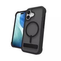 ZAGG Rainier Snap Kickstand ase For Apple iPhone 17 Smoke Black