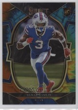 2022 Panini Select Concourse Tie-Dye Prizm 1/25 Damar Hamlin #100 07lk