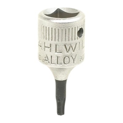 44KTX-T8 01350008 Stahlwille Torx dop voor TORX-bouten 1/4'' van verchroomd ....