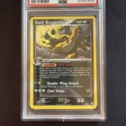 2004 POKEMON EX TEAM ROCKET RETURNS #15 DARK DRAGONITE-HOLO PSA 7 W/ SWIRL
