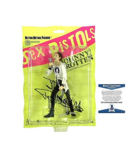 Johnny Rotten – Autographed Limited Edition Medicom Action Figure – Sex Pistols