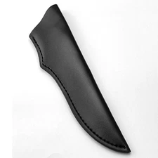 Carrying Leather Straight Knife Sharpening Folding Sheath Storage Case Pocket