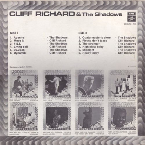 Cliff Richard And The Shadows* - Rock And Roll Classics Vol. 9 (LP, Comp, RE) (V - Picture 2 of 4