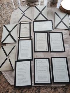 8 ANTIQUE DEATH MEMORIAL CARDS 5 ENVELOPES CHILDREN INFANTS