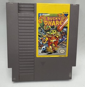 Bucky O'Hare Nintendo NES Game Cartridge Authentic Tested & Works  Clean Label