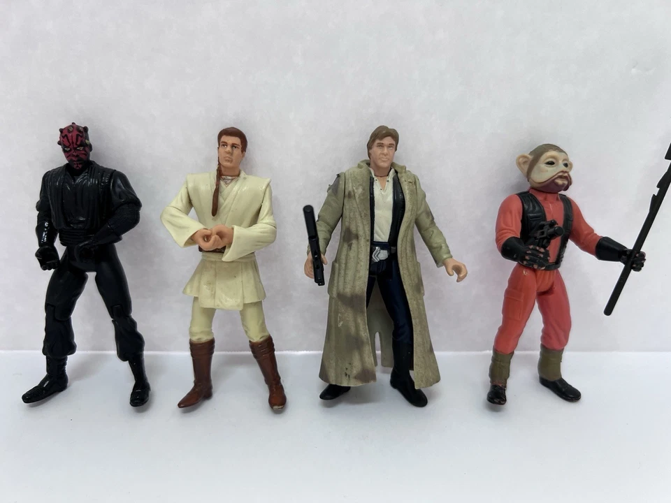 Экшн-фигурки и запчасти Star Wars 90-е - 2000-е лот из 19 экшн-фигурок оружие - Изображение 2 из 4