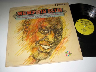 MEMPHIS SLIM Lonesome Blues SPIN-O-RAMA Stereo