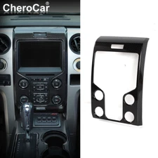Carbon Fiber Center Console Dashboard Panel Cover for 2013-2014 Ford F150 Raptor