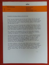 Max Braun AG Dome Speaker Press Release E 938 E Braun Kronberg English,