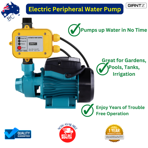 Electric Peripheral Water Pump Irrigation Pressure Small Garden Pool