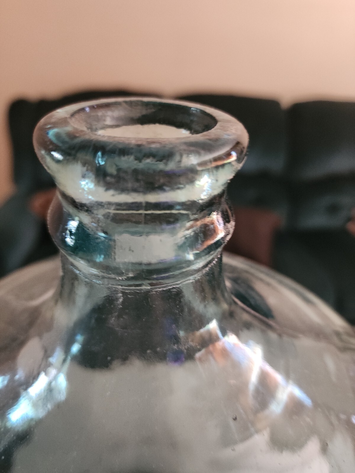 VINTAGE Blue Green ARROWHEAD PURITAS WATERS 5 Gallon Glass WATER JUG eBay